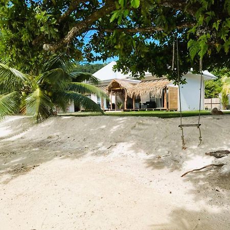 Bungalow Tiarii, Avec Acces Direct A Une Plage Privee Tevaitoa Esterno foto
