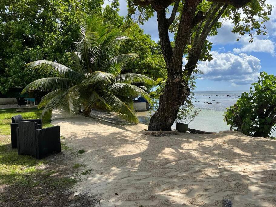 Bungalow Tiarii, Avec Acces Direct A Une Plage Privee Tevaitoa Esterno foto